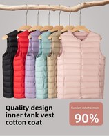 Gilet femme jeune, veste courte épaisse, épaule légère et fine, grande taille, gilet chaud maman, vêtements élégants pour femmes formels