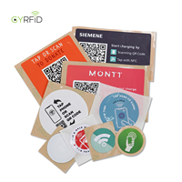 Etiqueta NFC Personalizada a Prueba de Agua con Chip 213/215/216, Código QR, Etiqueta NFC con URL Emergente, Etiquetas NFC Imprimibles