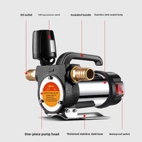 Pompe à huile électrique diesel auto-amorçante multifonction portable 12V 10 kW avec démarrage/arrêt automatique pour usage industriel – Garantie 1 an