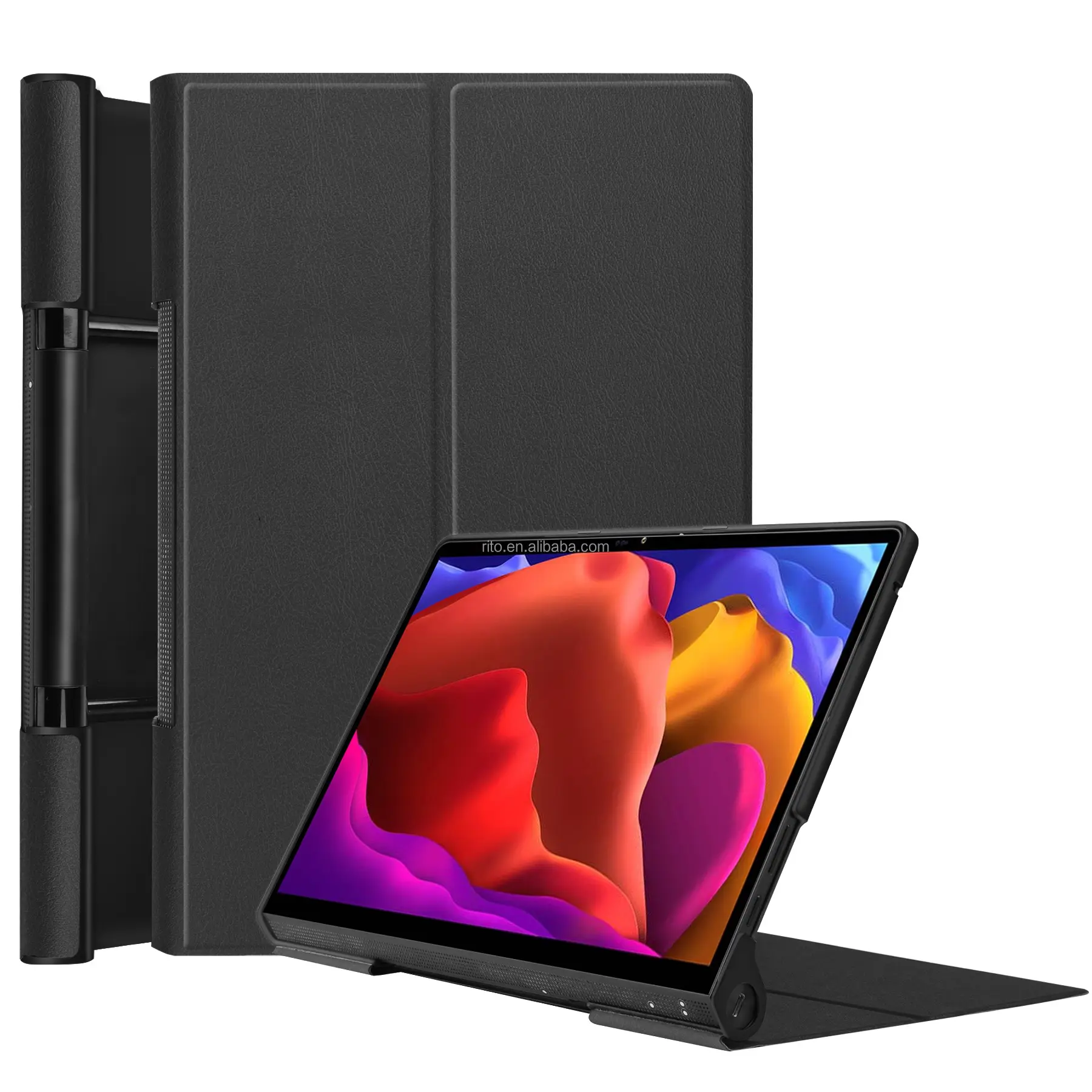 Casing Folio Hibrid Penutup Kerangka Belakang untuk Lenovo Yoga Tab 11 YT-J706F 2021