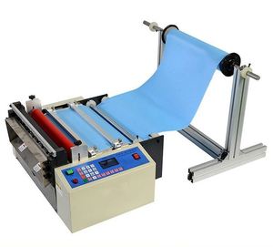 เครื่องตัดริบบิ้น PU, EVA, ผ้าฝ้ายมุก, แผ่นโลหะ CNC อัตโนมัติ, ผ้าไม่ทอ, หนัง แบบตัดขวางและตัดตามยาว - Product Image 1