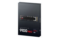 Pour 9100 PRO PCIe 5.0 X4 NVMe 2.0 SSD interne M.2 haute performance 1 To pour jeux sur ordinateur de bureau avec coque en alliage d'aluminium
