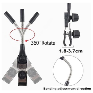 Parasol de poussette bébé léger, résistant aux UV, de haute qualité, avec pince réglable, compatible extérieur - Product Image 2