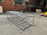 Estructura de Soporte de Aluminio para Techos Curvos, Arqueados y Redondos, Sistemas de Exhibición para Eventos, Conciertos, Iluminación y Escenarios