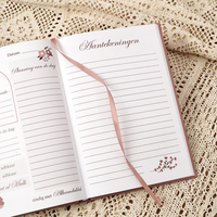 Carnet de prières islamique quotidien pour femmes, avec couverture en cuir PU, logo imprimé personnalisable, entièrement personnalisable
