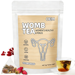 ชาบำรุงมดลูกสูตรผสม OEM สำหรับสุขภาพมดลูกของผู้หญิง ผสมพุทราจีน โกจิเบอร์รี่ กุหลาบ ขิง น้ำตาลทรายแดง ธรรมชาติ ปราศจากส่วนผสมจากสัตว์ บรรจุ 10 ซองชา ซองละ 5 กรัม บรรจุกล่อง - Product Image 2