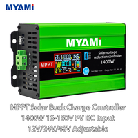 Régulateur de charge solaire MYAMi MPPT pour batteries au lithium 12V 24V 48V, 25A 30A 60A 100A, 150V