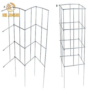 Jaula Cuadrada Plegable Galvanizada de 4 Paneles para Tomates, Torre de Soporte para Plantas - Product Image 1
