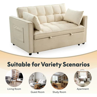 Sofá Cama Convertible Moderno en Oferta con Cama Extraíble para Sala de Estar y Apartamento