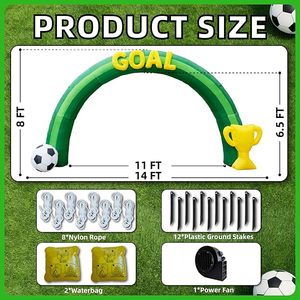 <span class=keywords><strong>Arco</strong></span> Inflable Gigante Chenghuang 2026, Decoraciones Inflables para Clubes, Equipos, Comunidades, Competiciones, Fiestas, Jardín Exterior - Product Image 4