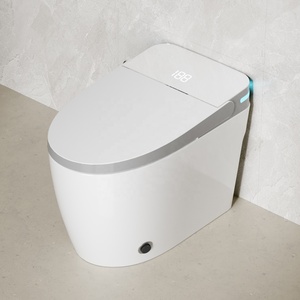 Kloset Pintar Keramik Desain Baru, WC Bidet Cerdas, Perlengkapan Sanitasi, Kloset Pintar Otomatis untuk Kamar Mandi - Product Image 5