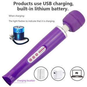 Baguette Vibromasseur pour le corps, super grande taille, vibromasseur magique japonais américain, point G, masseur, jouets sexuels pour femmes - Product Image 4