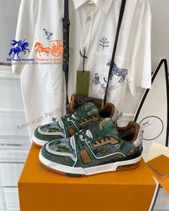 Baskets de luxe classiques de créateur, chaussures de sport tendance pour hommes et femmes, chaussures de course décontractées de luxe, chaussures de marche sportives - Product Image 2