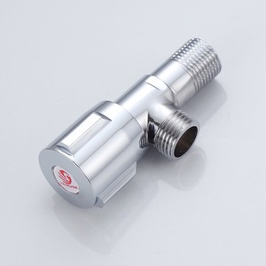 Válvula de cierre de cobre montada en la pared, 20mm, para cepillo de inodoro y lavabo de baño V6103 - Product Image 2