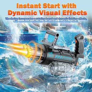 Potenti Pistole ad Acqua Automatiche, Giocattoli Estivi per Spiaggia, Piscina e Giardino, Pistola Elettrica ad Acqua per Adulti e Bambini - Product Image 2