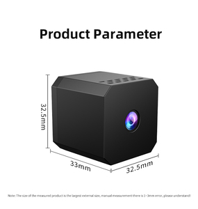 Mini caméra cube F1 pas chère, petite caméra de sécurité domestique CCTV, surveillance des animaux de compagnie, télécommande sans fil, petit caméscope - Product Image 6