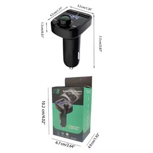 Trasmettitore di ricarica per <span class=keywords><strong>auto</strong></span> USB X8 chiamata a mani libere multifunzione lettore MP3 Wireless per <span class=keywords><strong>auto</strong></span> con doppio caricatore Usb - Product Image 6