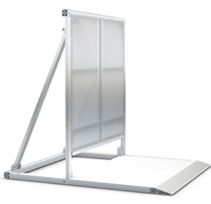Nueva versión de tendencia Barricada de aluminio de barrera frontal para pantallas de armazón de seguridad de conciertos de escenario al aire libre - Product Image 4