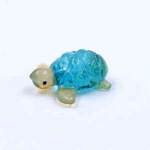 פסלוני צב מזכוכית מוראנו בעיצוב מעורב, עבודת יד, מיניאטורות של חיות, קישוט זכוכית - Product Image 6