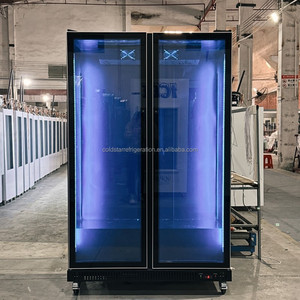 Vitrine Réfrigérée Commerciale Haut de Gamme à 2 Portes Entièrement en Verre et Congélateur à Boissons par 2026 - Product Image 6