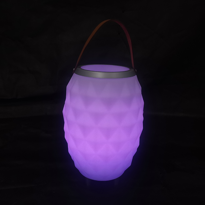 LED Flashing Light Karaoke Speaker Portable Stereo Sound System for Hotel Use