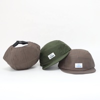 Casquette de camping 5 panneaux pour homme, style à bord court, en nylon supérieur à séchage rapide, idéale pour l'alpinisme et le camping en extérieur – Vente directe usine