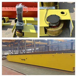 Cần cẩu 3 tấn 5 tấn EOT tùy chỉnh dầm đơn trên không thấp khoảng không điện dầm đơn cầu trục động cơ mặt đất + từ xa - Product Image 5