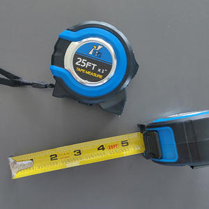 Mètre à ruban professionnel en acier de 25 pieds, enroulement automatique, bouton de verrouillage, retour automatique, outil de mesure en pouces impériaux - Product Image 4