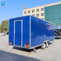 Remorque de restauration professionnelle Chammp avec cuisine complète pour la vente ambulante, usage commercial, logistique professionnelle haute performance