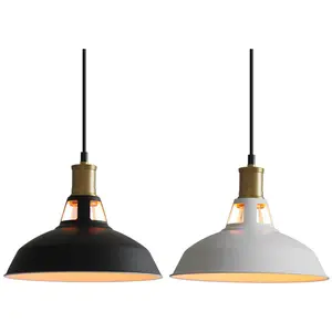 İskandinav endüstriyel ferforje siyah asılı lamba ev dekor kapalı avize modern minimalist kolye ışık