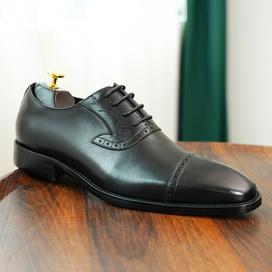 Produits en cuir haut de gamme, à la fois pratiques et luxueux, le dernier style tendance pour les tenues formelles d'affaires, chaussures en cuir pour hommes - Product Image 5