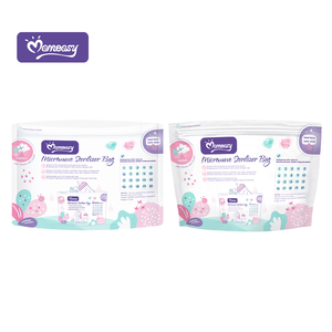 Bolsa Esterilizadora para <span class=keywords><strong>Biberones</strong></span> Momeasy, Apta para <span class=keywords><strong>Microondas</strong></span>, Grado Alimenticio - Product Image 1