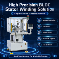 Machine à bobiner les stators de moteurs DR automatique CNC pour ventilateurs de plafond, pompes à eau, compresseurs, moteurs pas à pas et moteurs sans balais
