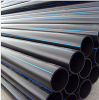 Труба полиэтиленовая HDPE PE100 диаметром 630 мм (25 дюймов) для канализации, SDR17 PN10, большого диаметра, для дренажа, сертифицирована ISO