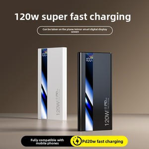<span class=keywords><strong>Batterie</strong></span> <span class=keywords><strong>externe</strong></span> populaire ultra-mince à charge rapide en plastique 20 000 mAh, chargeur mobile portable ultra-grande capacité au lithium polymère - Product Image 2