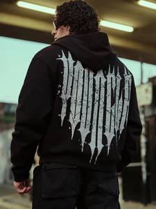 Chaqueta <span class=keywords><strong>de</strong></span> Sudadera con Cremallera para Hombre, Nueva, para Correr, Deportes, Fitness, Estampada, Informal, con Capucha - Product Image 5