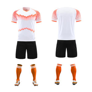 Nuovo Set completo di alta qualità all'ingrosso Surphy da uomo maglie da <span class=keywords><strong>calcio</strong></span> versione giocatore <span class=keywords><strong>tuta</strong></span> da <span class=keywords><strong>calcio</strong></span> bianco - Product Image 5