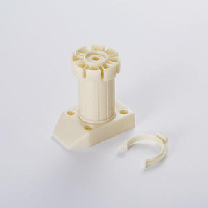 Pieds de meubles réglables en plastique PP pour canapé, cuisine, lit - Base de nivellement moderne noire pour salon et extérieur - Product Image 6