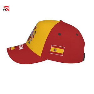 Gorra de Béisbol con Bandera de España Personalizada al por Mayor, Gorra de Camionero con Visera Ajustable para Protección Solar para Mujeres y Hombres - Product Image 5