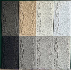 1200*600mm PU đá tường Bảng điều khiển cho nội thất và ngoại thất tường trang trí khối đá hình thức cho khách sạn với máy - Product Image 5