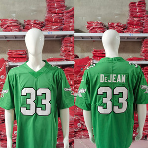 Maillots de sport en gros 2026 – Maillot de football brodé Saquon Barkley 26, 1 Hurt, Smith, Kelce, <span class=keywords><strong>Kelly</strong></span> Green – Qualité supérieure, prêt à être expédié - Product Image 5