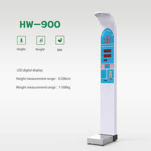 의료 센터 약국에 대한 500kg 초음파 의료 체중 및 신장 척도 BMI 측정 기계 - Product Image 3