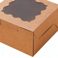 Precios al por Mayor para Cajas con Logotipo Personalizado y Ventanas en un Estilo Lujoso, Aptas para Empaque de Regalos