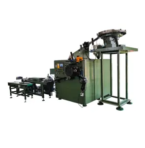 Featured supplier Plastic Strip steel Nail making machine with automatic stacking unit 21 degree plastic binding nail machinery