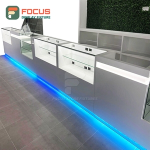 Glass Door Tobacco Display Cabinet Lockable Storage Multi Shelf Secure Cigarette Display Case - Product Image 3