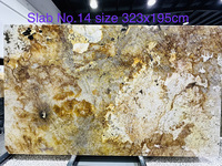 Dalles de quartzite doré Patagonia |   Pierre rétroéclairée exotique |   Caron Stone