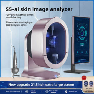 S 5 AI Intelligent Skin <span class=keywords><strong>Image</strong></span> Analyzer 3 <span class=keywords><strong>D</strong></span> Facial Scanner 21.5inch Touchscreen Hair Test Device. - Product Image 3
