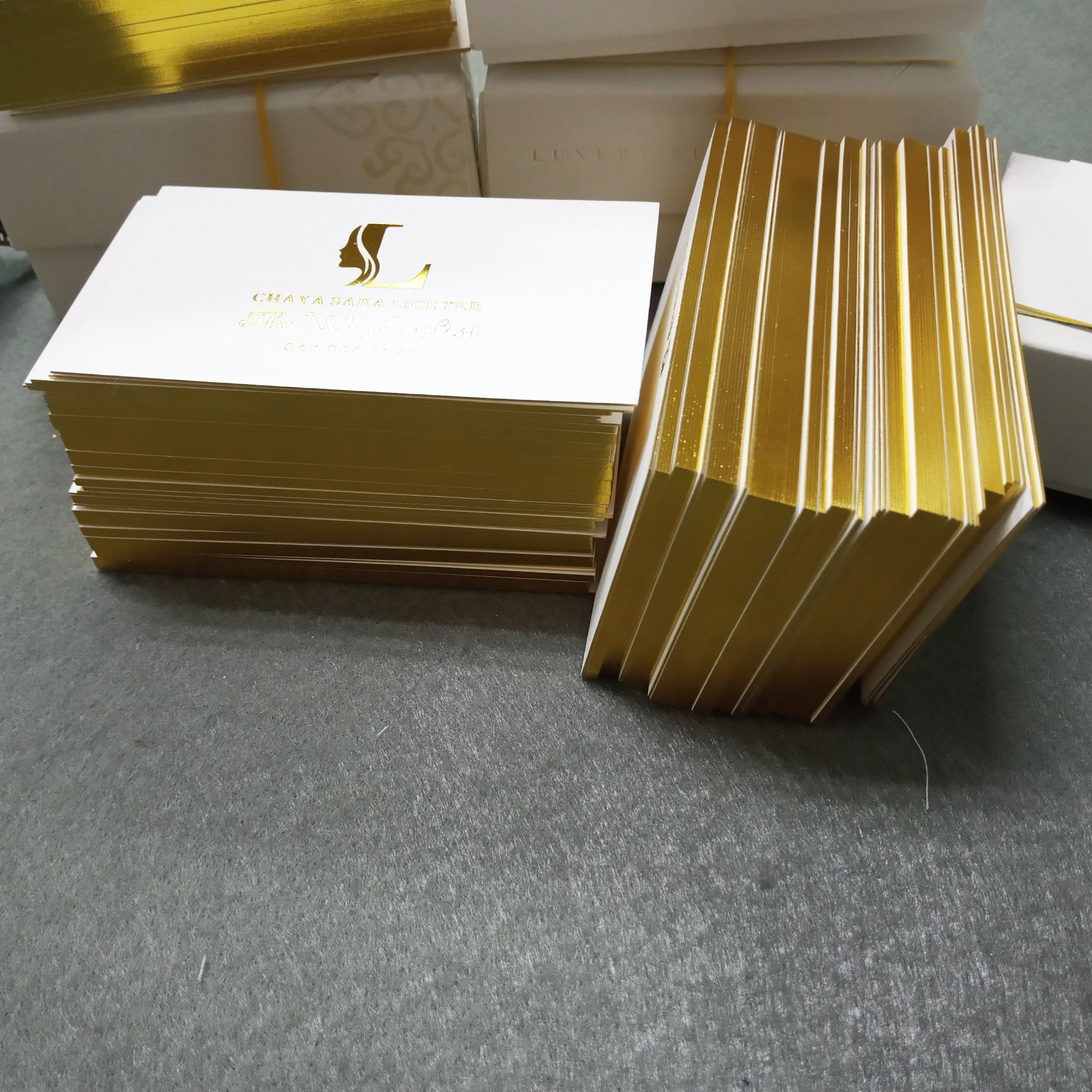 Custom Luxury Business Card Metal Business Printing