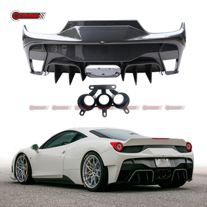 Difusor Trasero de Fibra de Carbono de Alta Calidad Estilo V Vors para Ferrari 458 - Product Image 4