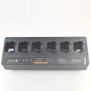 Cargador Multiunidad MOTOROLA PMPN4283A <span class=keywords><strong>IMPRES</strong></span> 2, Cargador de 6 Vías con Pantalla Individual para Radios Intercomunicadores de las Series DP2000e y DP4000e - Product Image 1